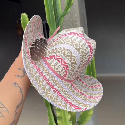 Western Cowboy Hat Outdoor Travel Sunscreen Hat - WOOLX