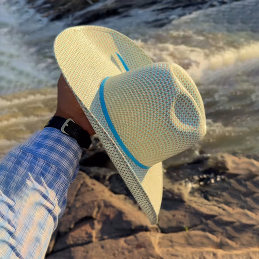 Casual Hand-woven Wide-brimmed Cowboy Hat - WOOLX