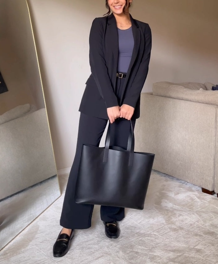 Black Loafers With Gold Accents - WOOLX