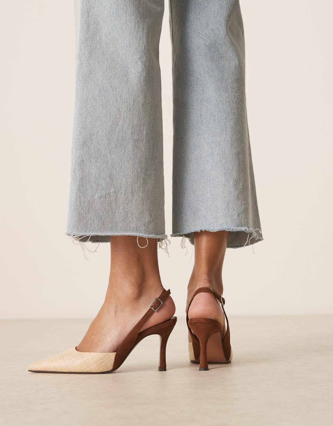 Slingback High - Heel Pumps - WOOLX