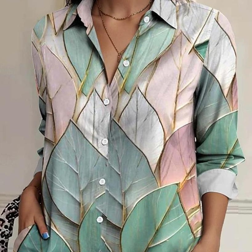 Modern Green Long Sleeve Shirt - WOOLX