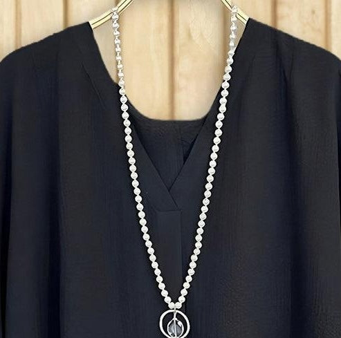 Black Plain Half Sleeve Top