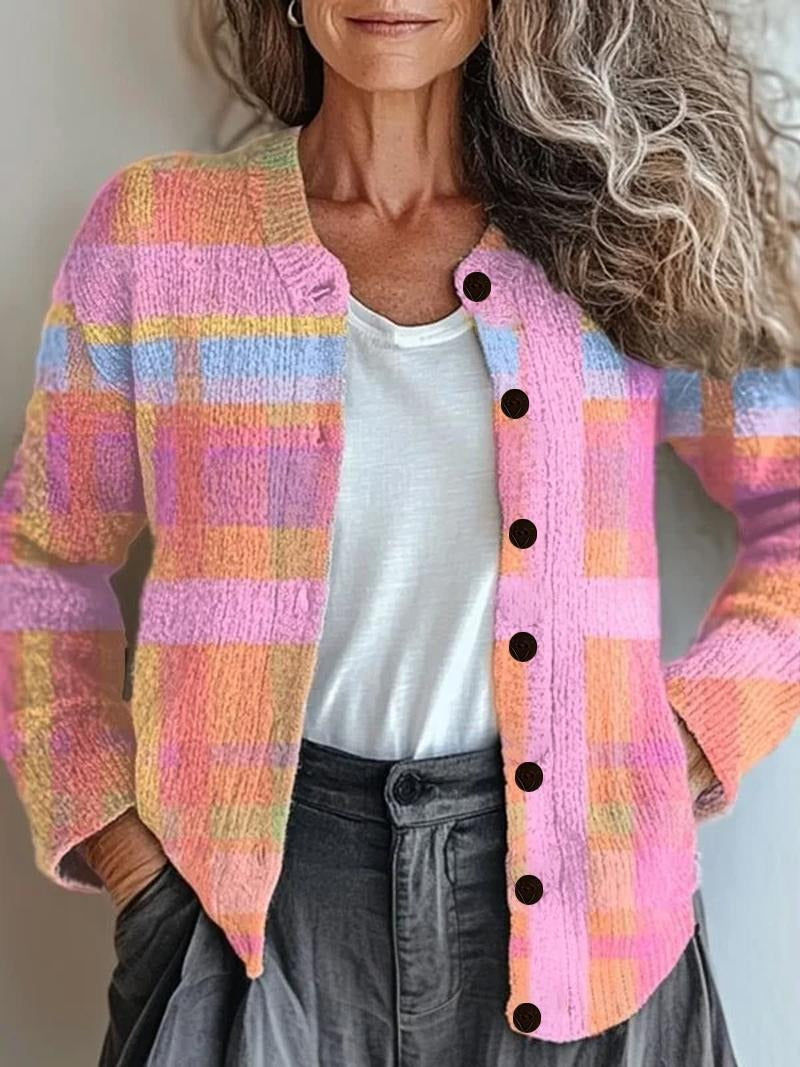 Sweet Pink Long Sleeve Outerwear