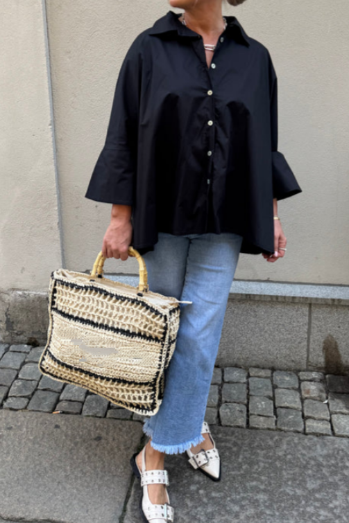 Chill Oversize Cotton Shirt - WOOLX