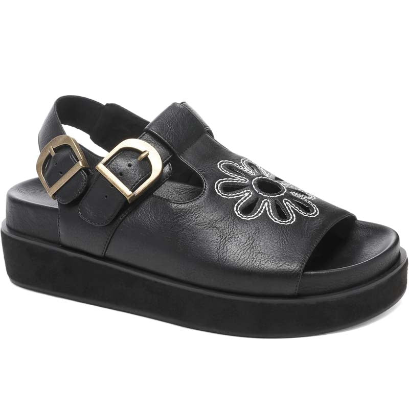 Fashion Embroidered Beach Shoes Sandals - WOOLX