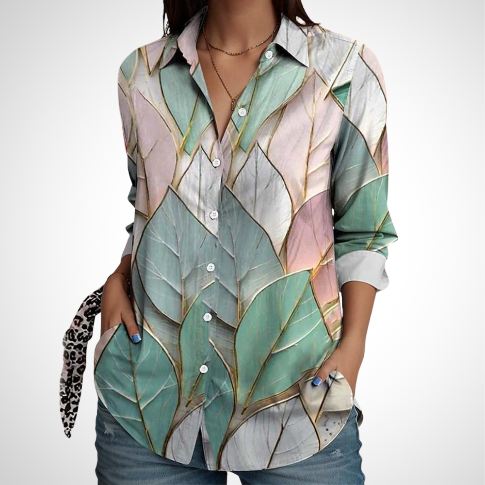 Modern Green Long Sleeve Shirt - WOOLX