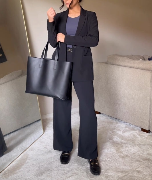 Black Loafers With Gold Accents - WOOLX