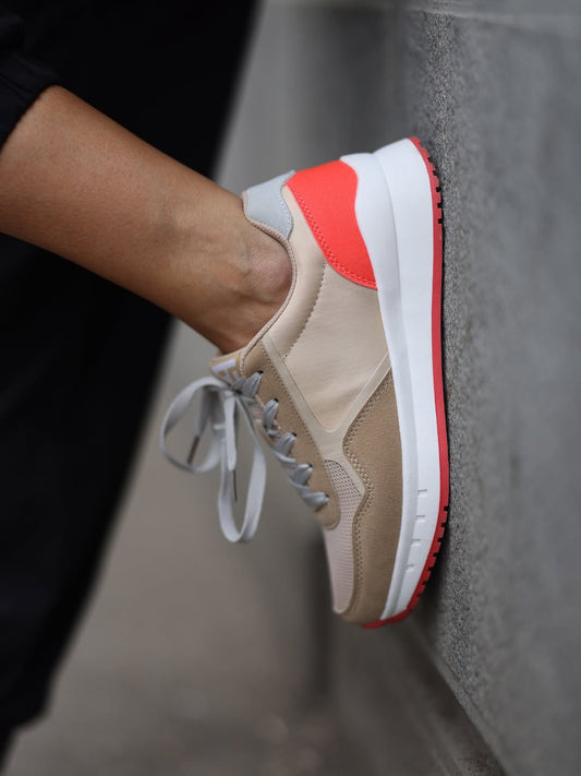 Charming Retro - Inspired Color - Block Sneakers - WOOLX
