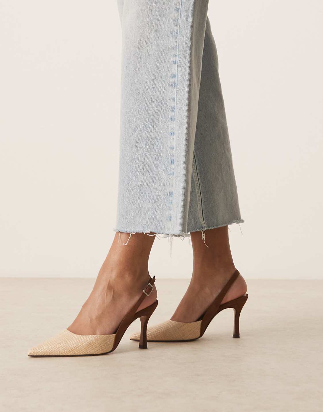 Slingback High - Heel Pumps - WOOLX