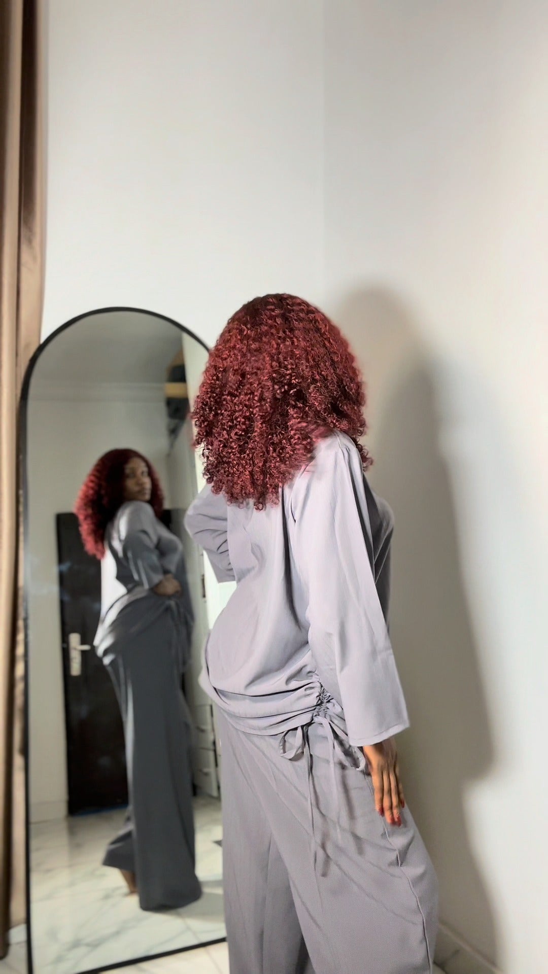 Elegant Grey Loungewear Set - WOOLX