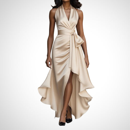 Demure Silk Gown - WOOLX