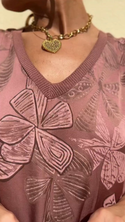 Rose - Pink Embroidered Sleeveless Maxi Dress - WOOLX