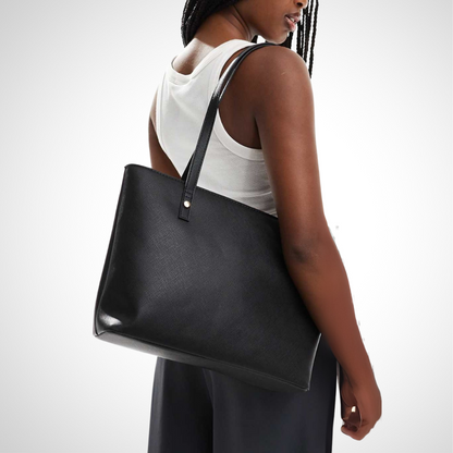 WOOLX DESIGN Easy Tote Bag In Black - WOOLX