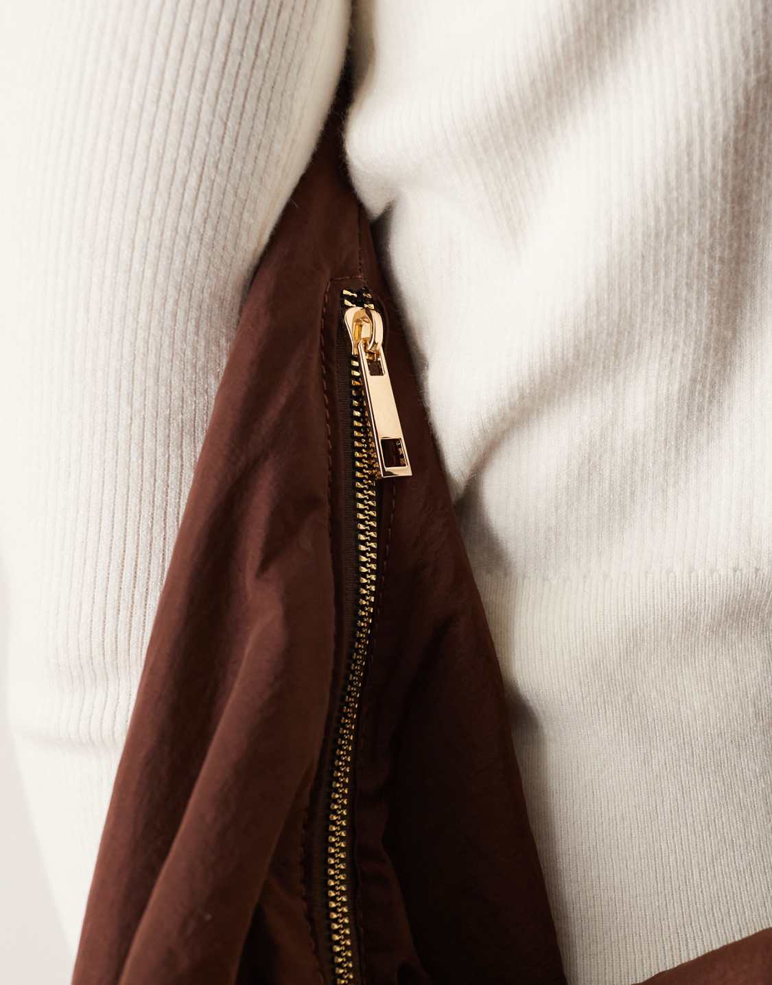 WOOLX DESIGN Large Slouchy Sling Tote Bag In Black - WOOLX