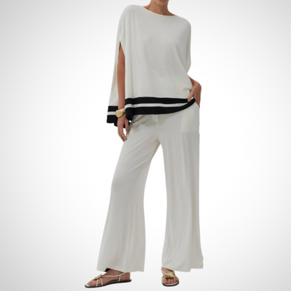 Chill Striped Comfy 2pc Set - WOOLX