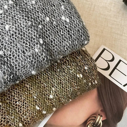 Gorgeous Round Neck Long Sleeve Top