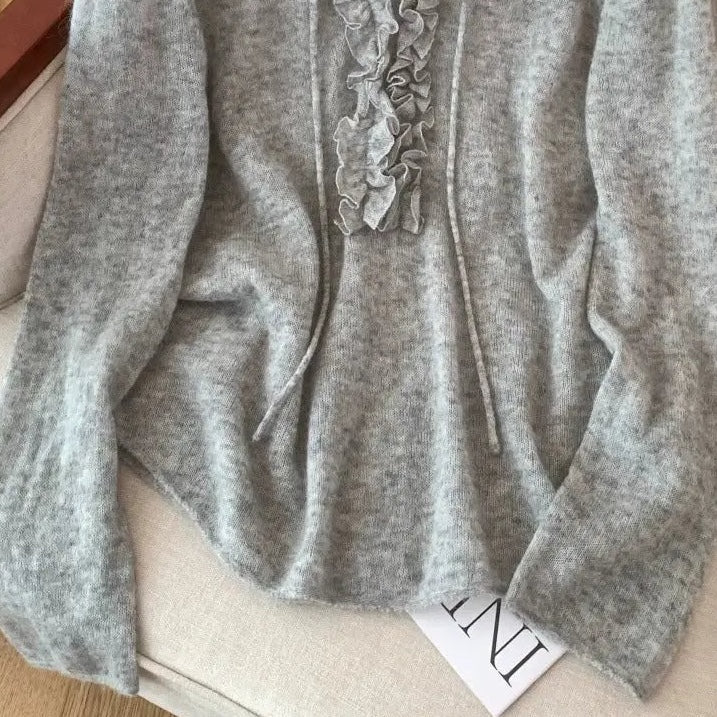 V-Neck Long Sleeve Sweater
