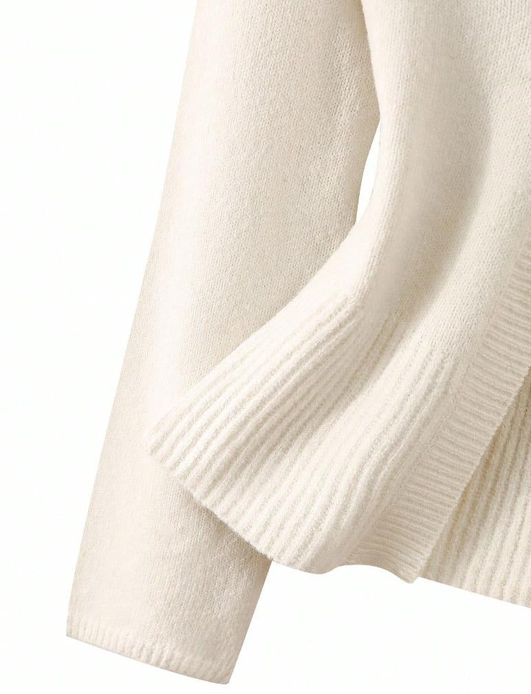 Cozy Plain Long Sleeve Cardigan