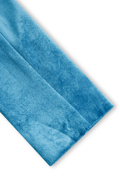 Casual Loose Retro Solid Velvet Set