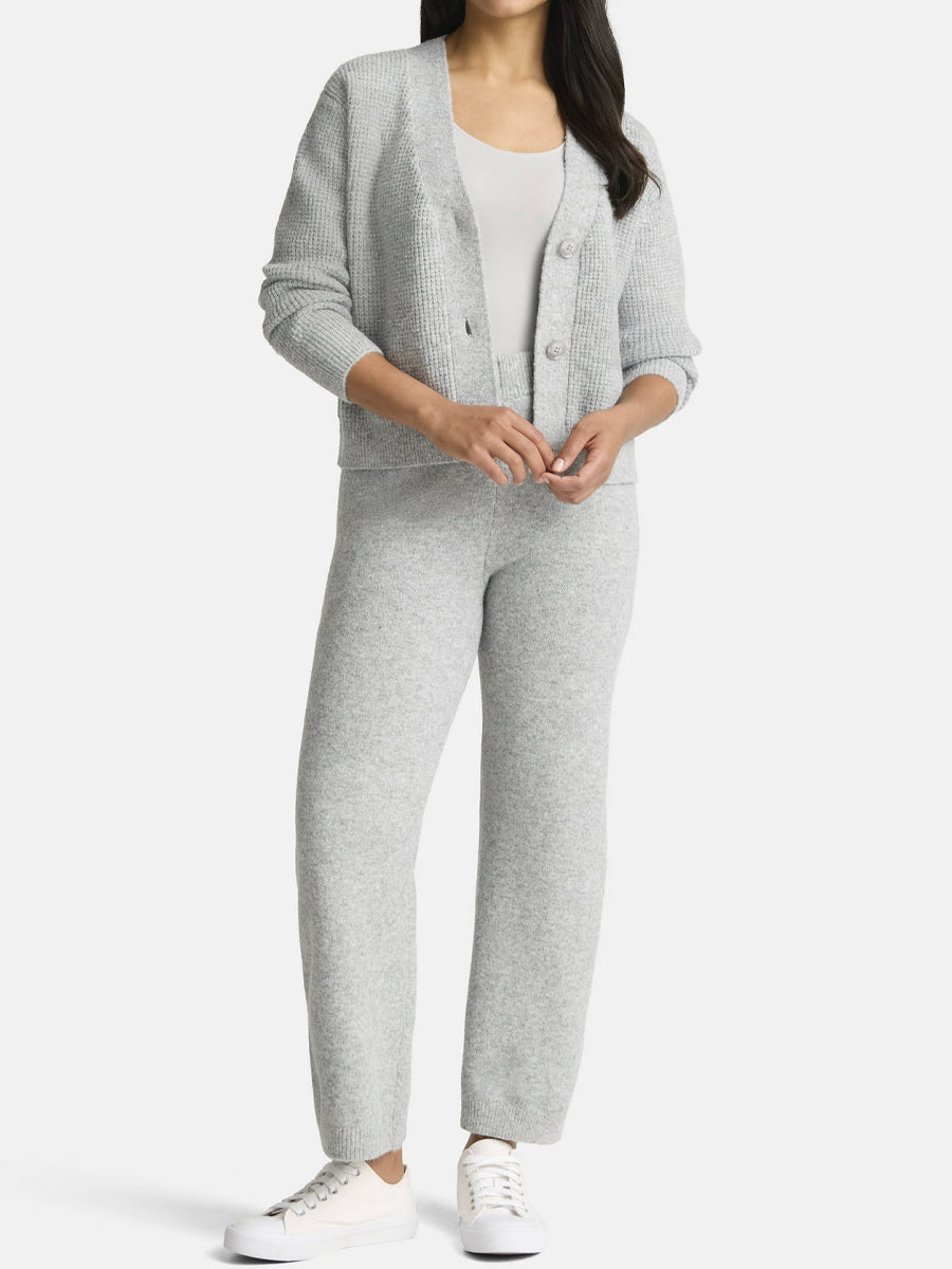 Women's Cardigan & Pants Sweater Set - WOOLX