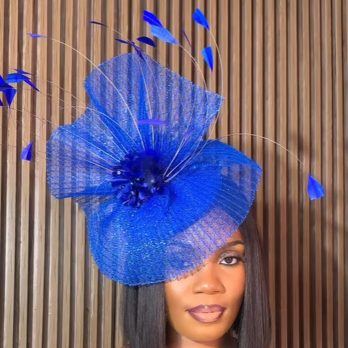 The Classy Blue Topper Hat - WOOLX