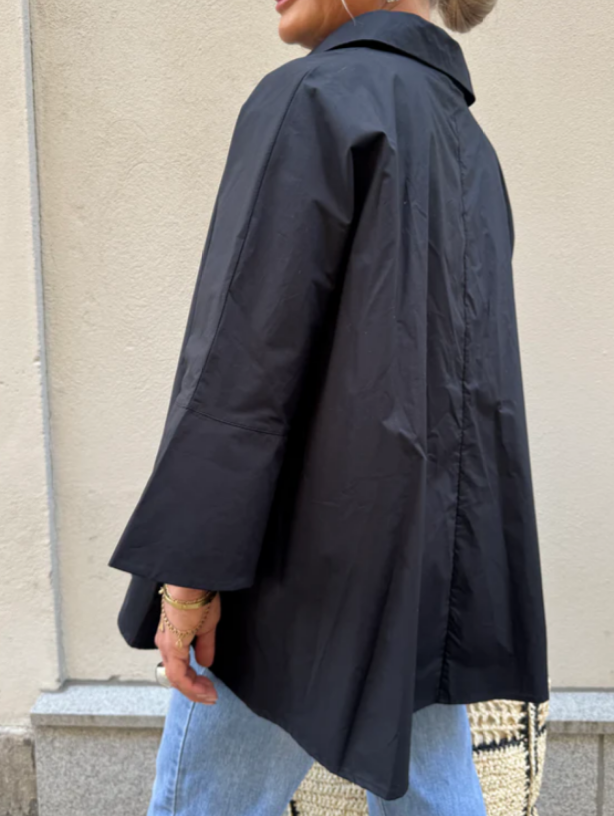 Chill Oversize Cotton Shirt - WOOLX