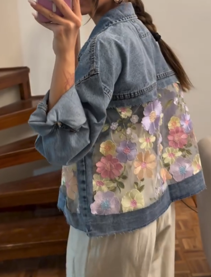 Chill 3D Flower Jacket - WOOLX