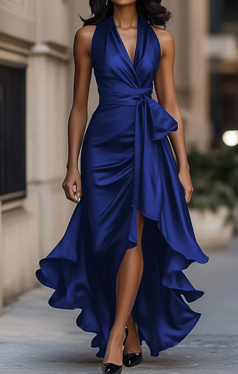 Demure Silk Gown - WOOLX