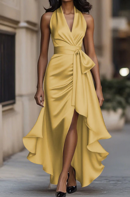 Demure Silk Gown - WOOLX
