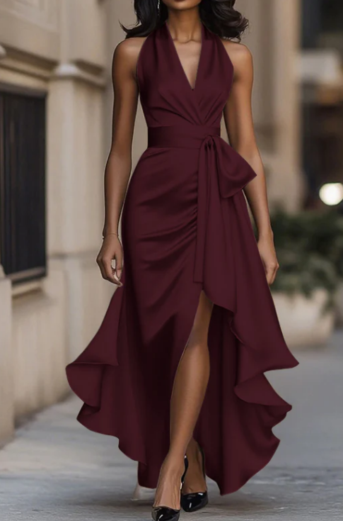 Demure Silk Gown - WOOLX