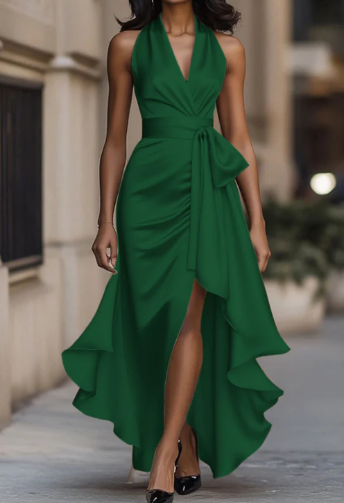 Demure Silk Gown - WOOLX