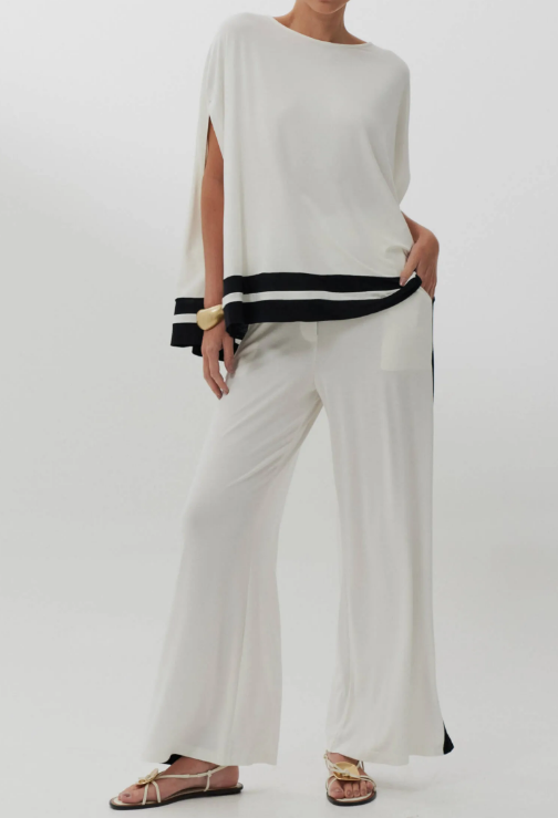 Chill Striped Comfy 2pc Set - WOOLX