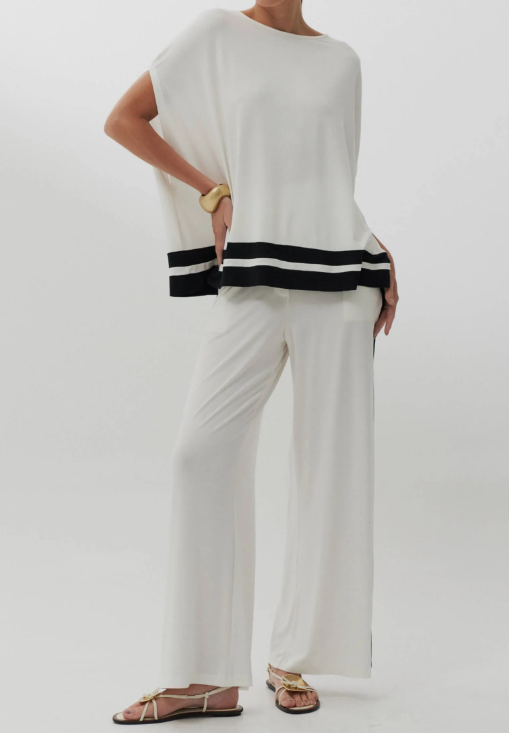 Chill Striped Comfy 2pc Set - WOOLX