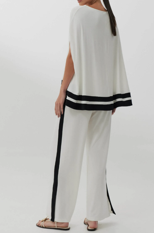 Chill Striped Comfy 2pc Set - WOOLX