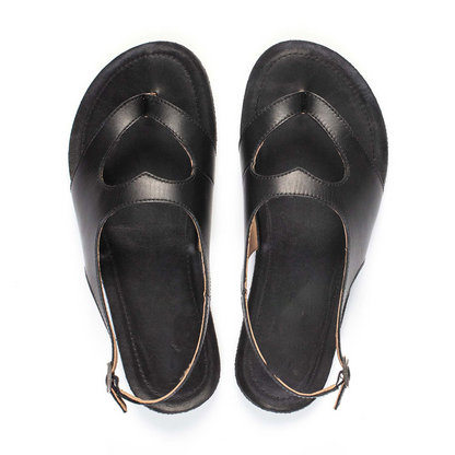 Leather Love Flat Beach Sandals - WOOLX